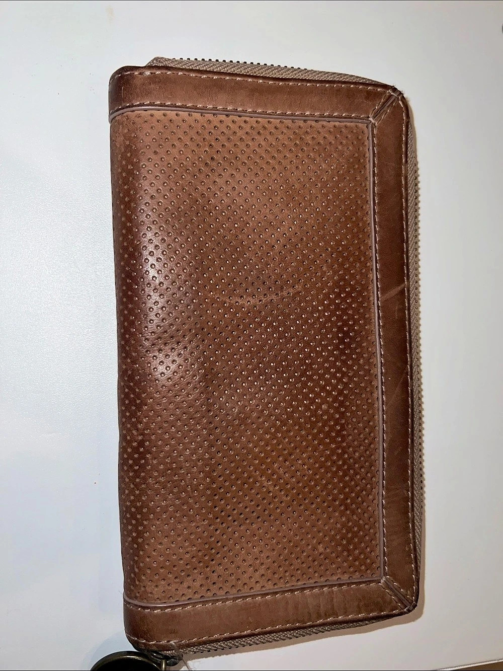 Vintage WITCHERY Leather Zip-Around Wallet
